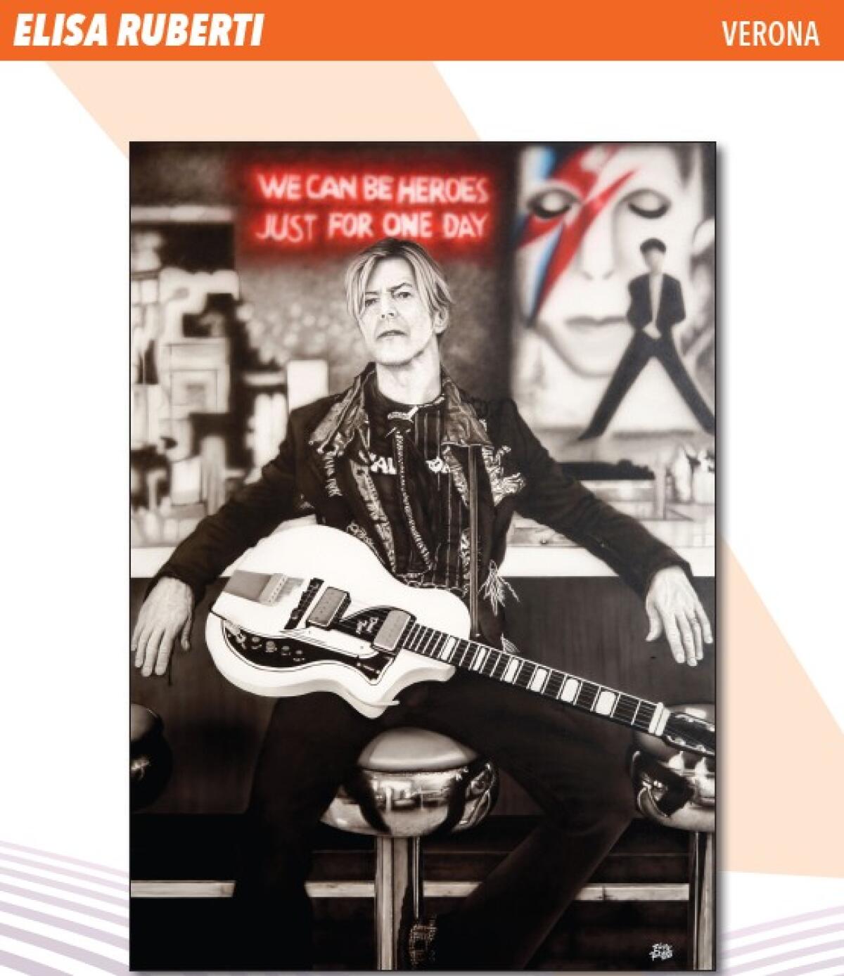 Sino al prossimo 11 Settembre al Castello Caetani di Fondi la mostra “Bowie Vision - musica per i tuoi occhi”. - 