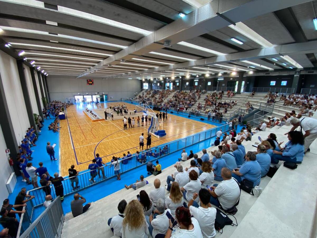 Inaugurato ad Anzio il palasport “Giulio Rinaldi”. Già da oggi a disposizione delle associazioni sportive. - 