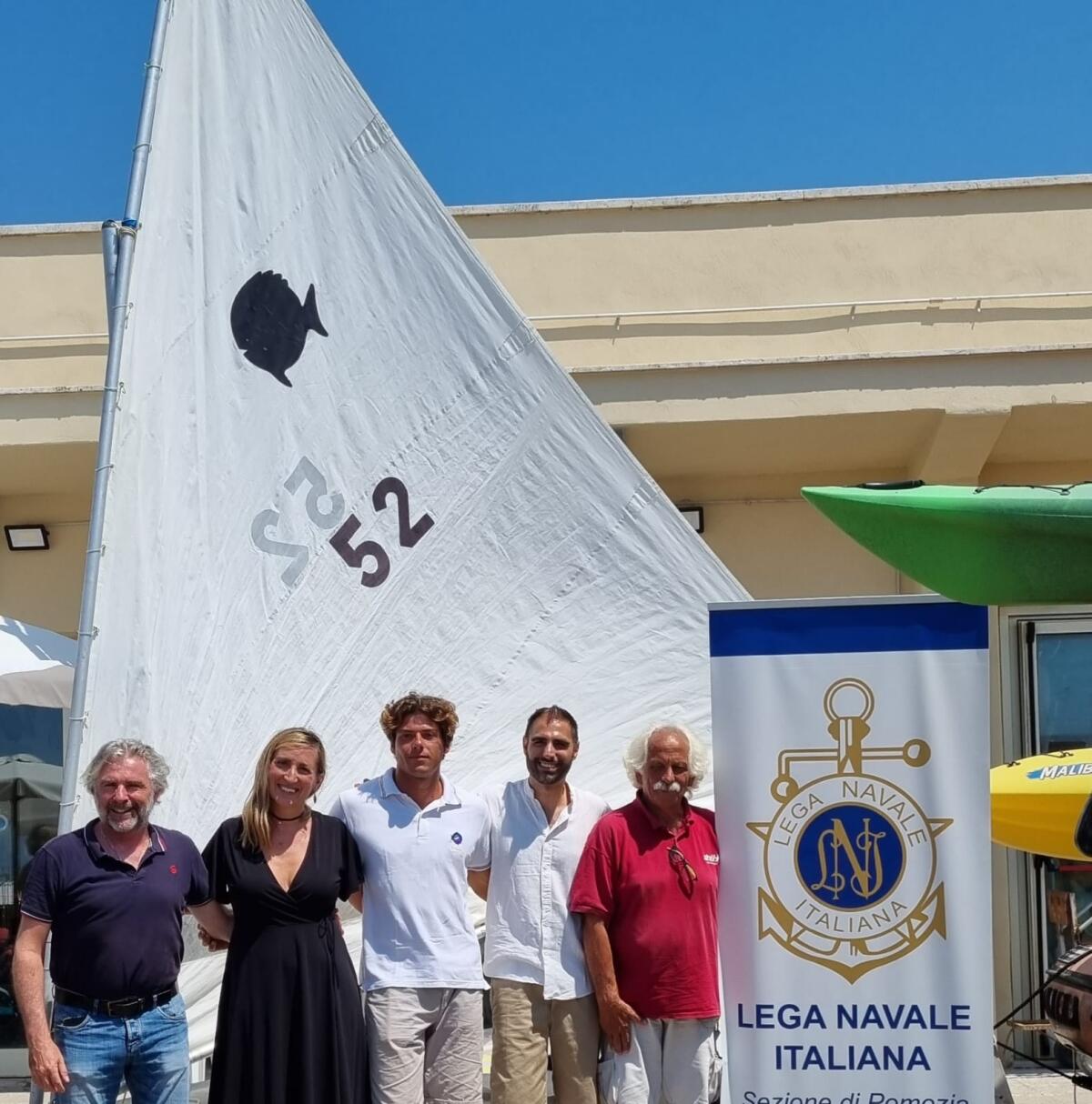 Il giovane velista di Torvajanica Andrea Balzer parteciperà al campionato mondiale Sunfish di Torbole, sul lago di Garda. - 