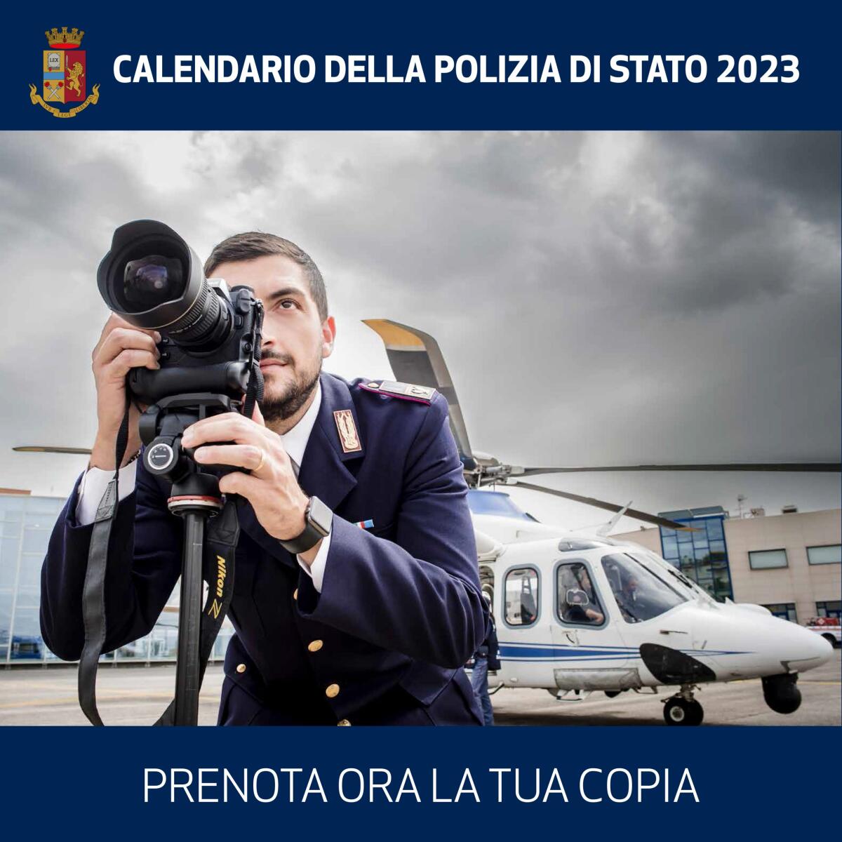 Calendario della Polizia di Stato: lavoro quotidiano e patrimonio ambientale ed artistico d’Italia per l'Unicef - 