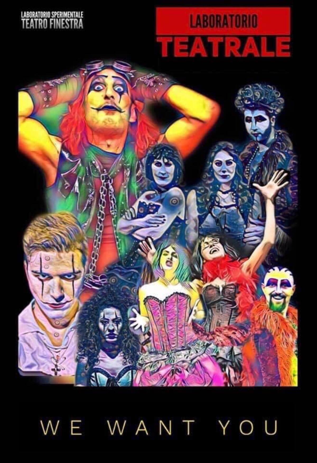 Parte il Laboratorio Sperimentale della compagnia Teatro Finestra di Aprilia: gratuita la lezione zero del 21 Settembre. - 