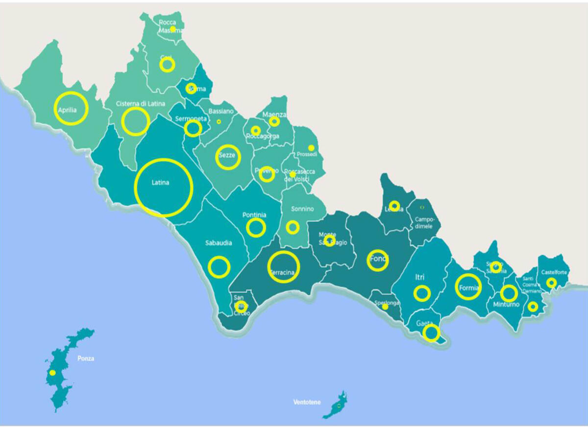 Covid Asl Latina: 514 nuovi contagi e 3 ricoveri. 6 i decessi nell'ultima settimana - 