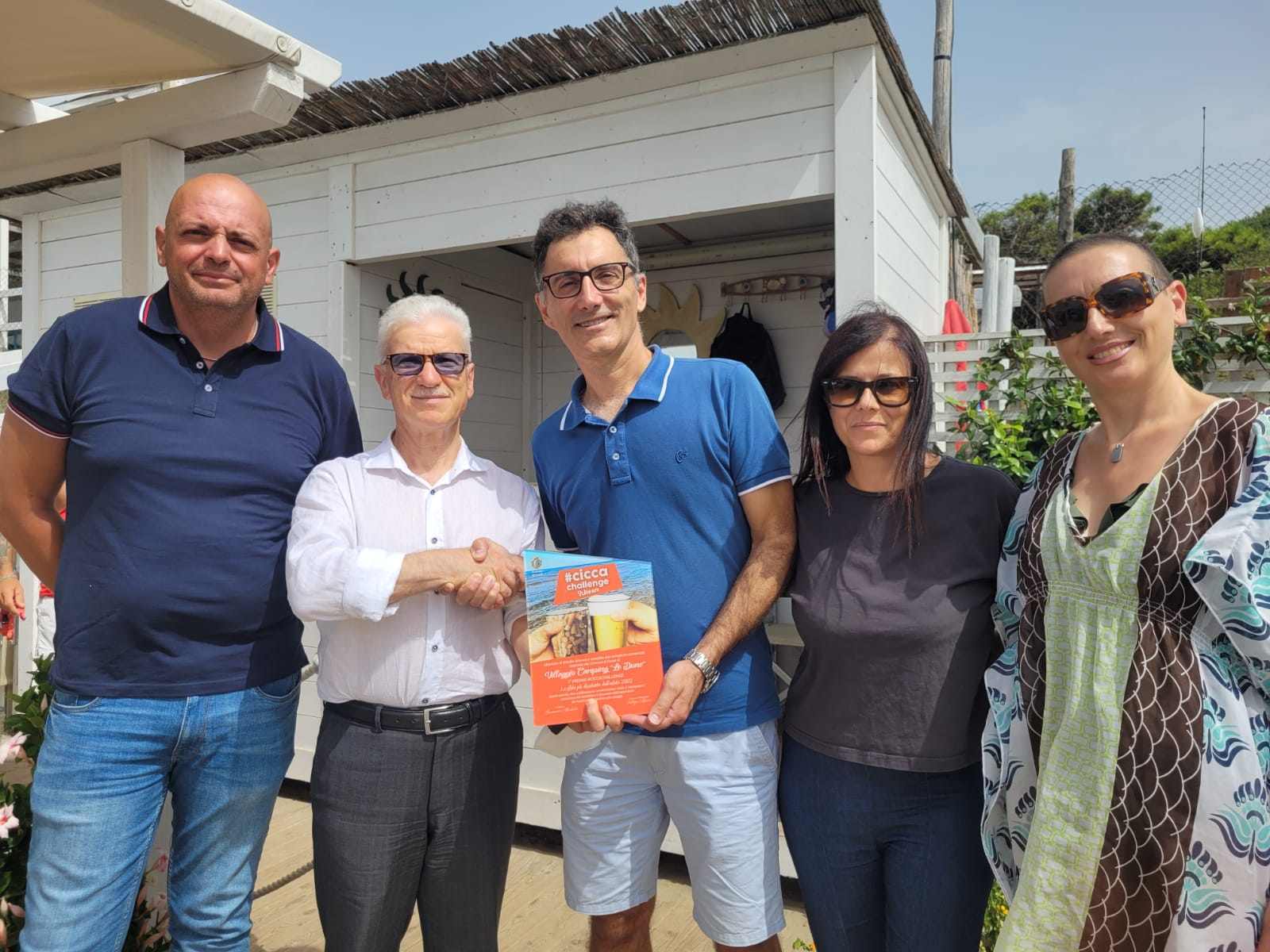 #ciccachallenge -premiazione camping Le Dune