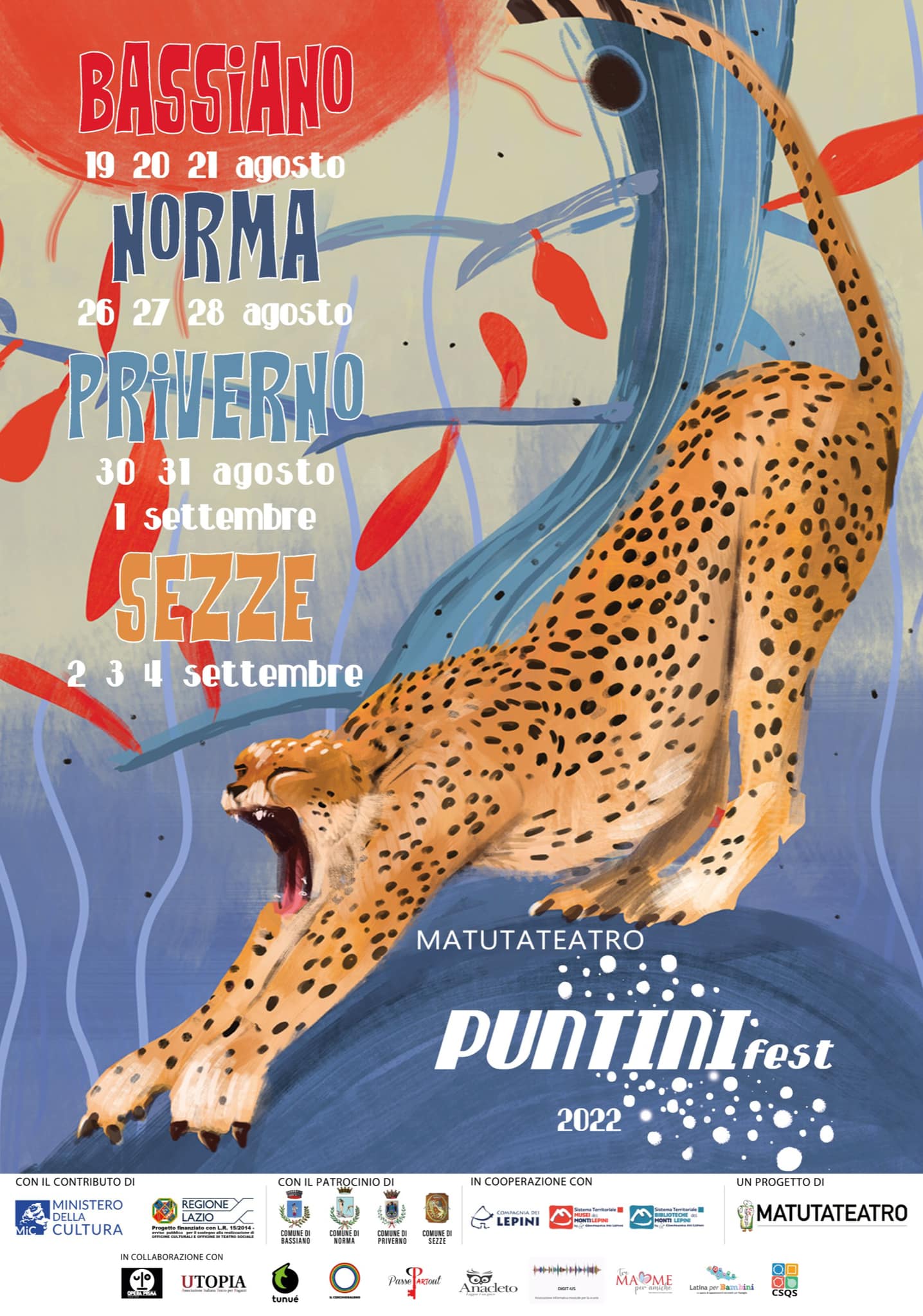 la locandina del Puntini Fest 2022