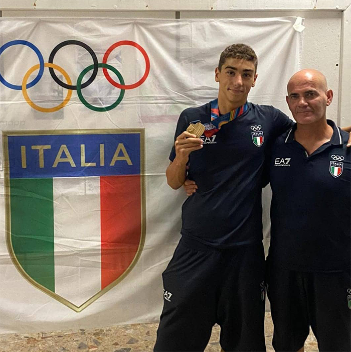 Daniele Del Signore, medaglia di bronzo