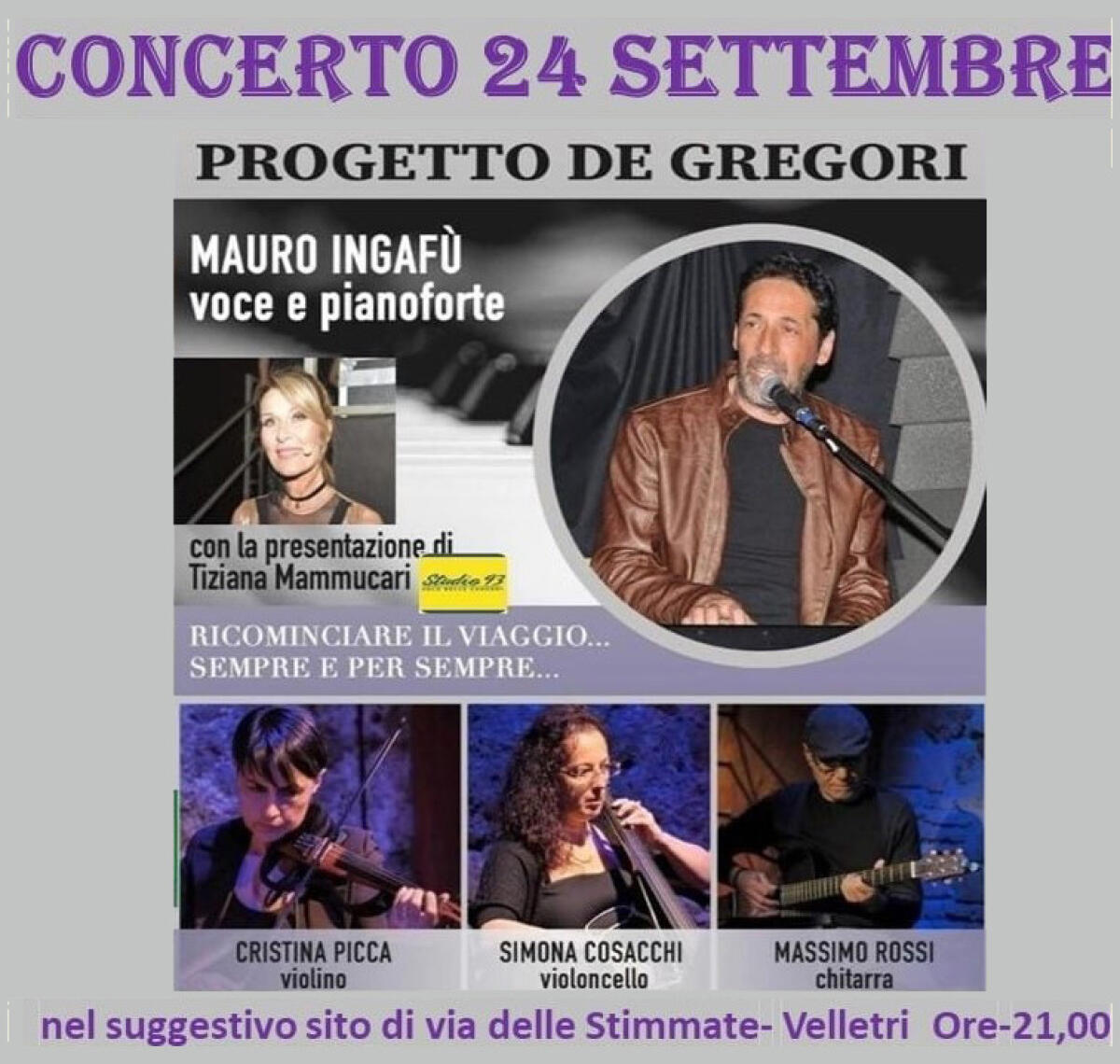 Velletri - Serata tra le note e le emozioni di Francesco De Gregori - 
