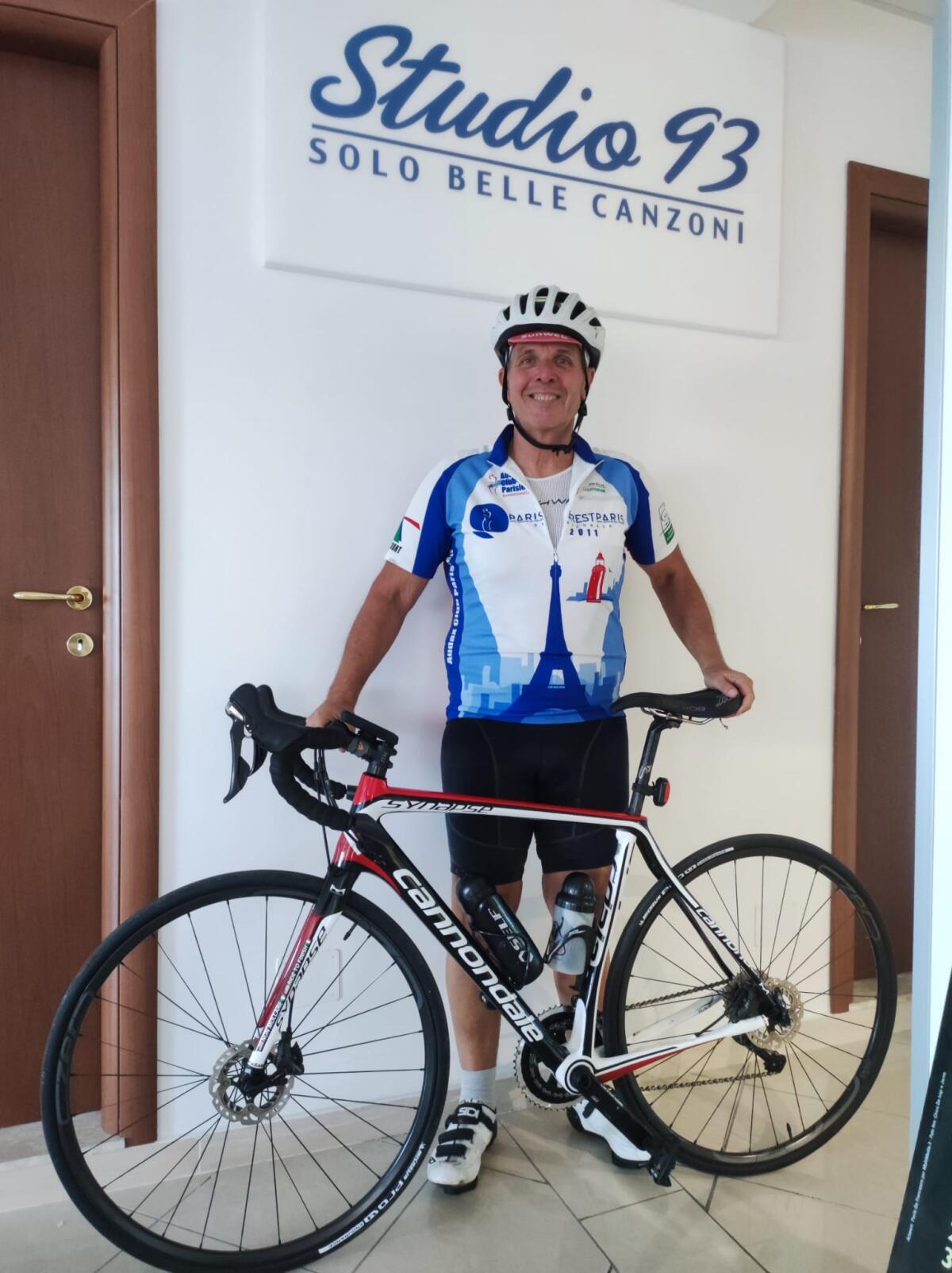 700 Km in bicicletta, da Nettuno ad Assisi, per onorare la memoria di Gino Bartali. Parte oggi la missione di Tony Lonero. - 