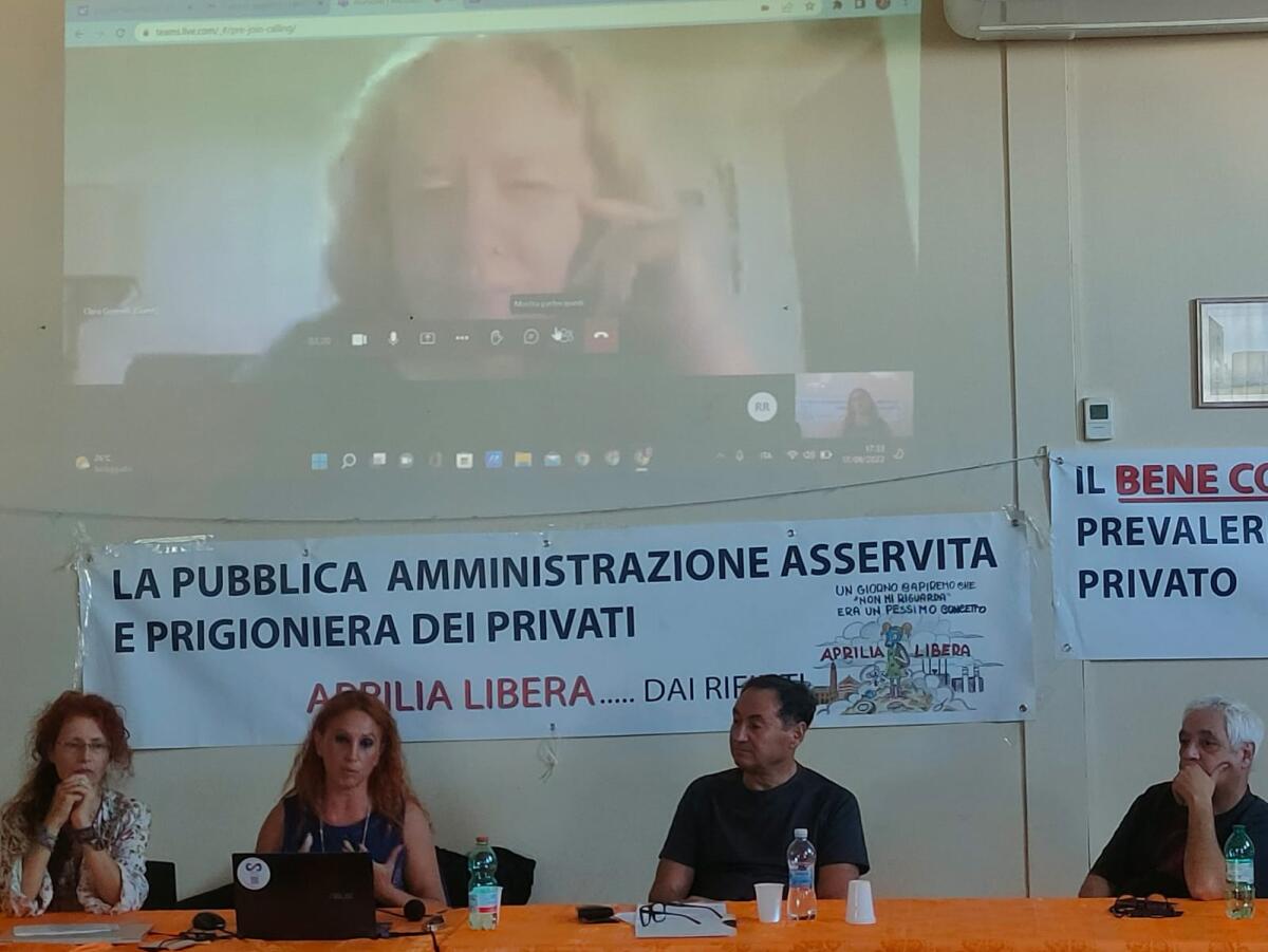 “Ecomafie e smaltimento illegale dei rifiuti”: le periferie apriliane al centro del convegno organizzato da “La città degli Alberi” e da “Aprilia Libera”. - 