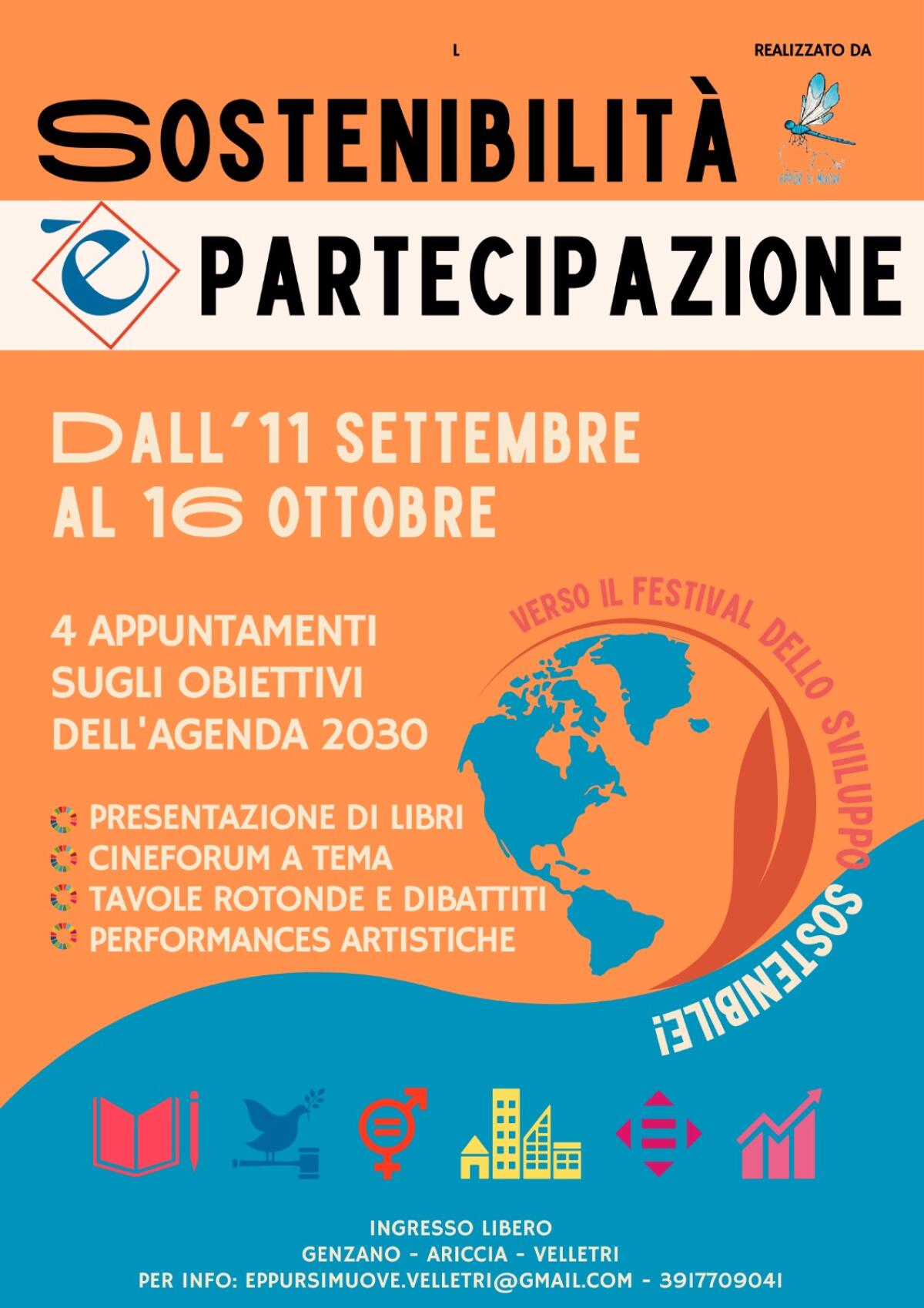 Ai Castelli Romani al via il Festival itinerante “Sostenibilità è partecipazione”. - 