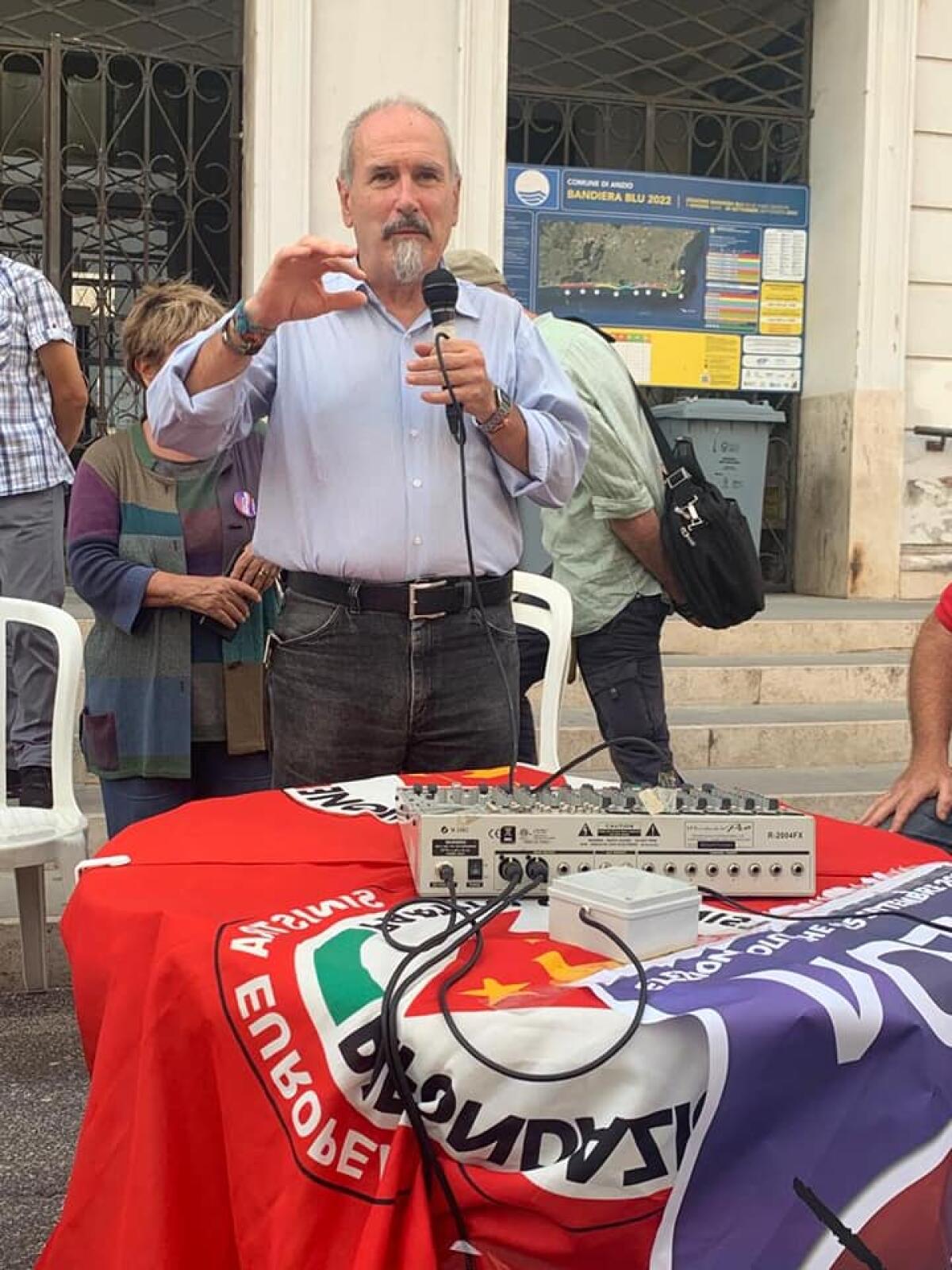 L’Unione Popolare questa domenica in Piazza Pia ad Anzio con il candidato alla camera Paolo Ferrero. - 