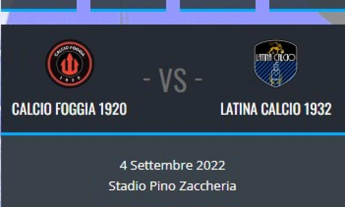 Calcio Lega Pro -Il Latina in trasferta a Foggia - 