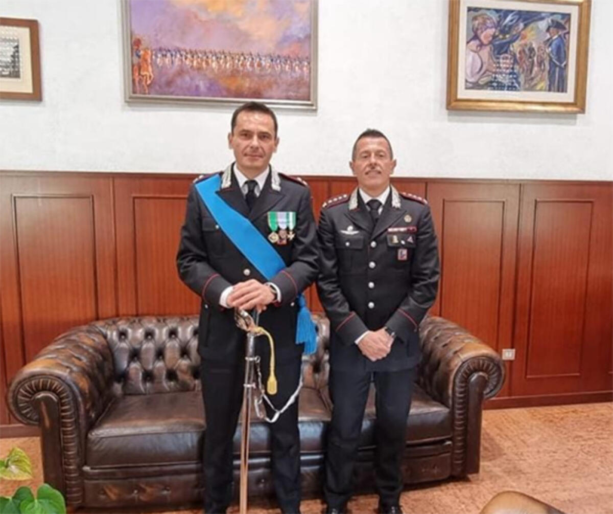 Due nuovi Ufficiali arrivano al Comando Provinciale dei Carabinieri di Latina: il Maggiore Saverio Loiacono ed il Tenente Alessandro Tolo. - 