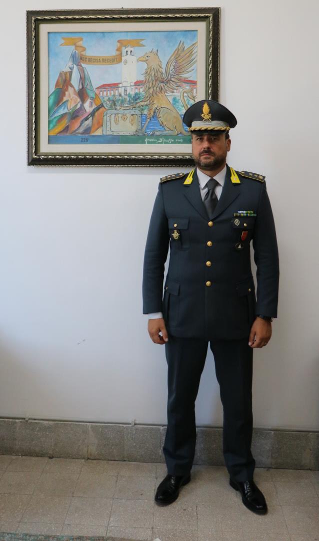 il Tenente Colonnello Ivano Cerioni