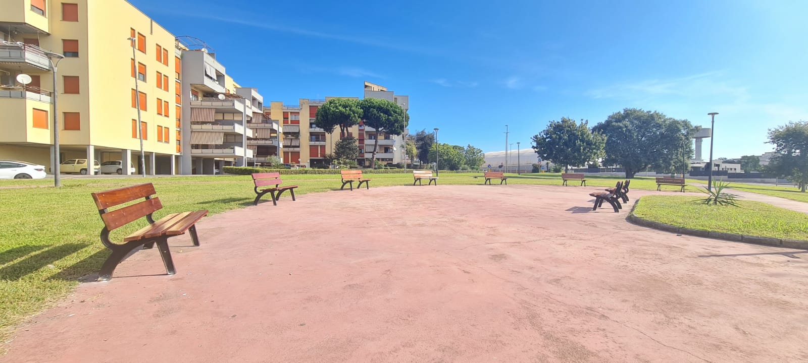 i giardini pubblici ad Anzio Due