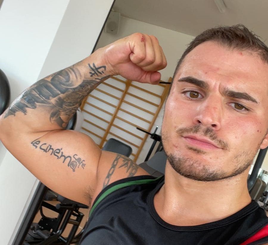 Michael Magnesi si prepara al prossimo match mondiale