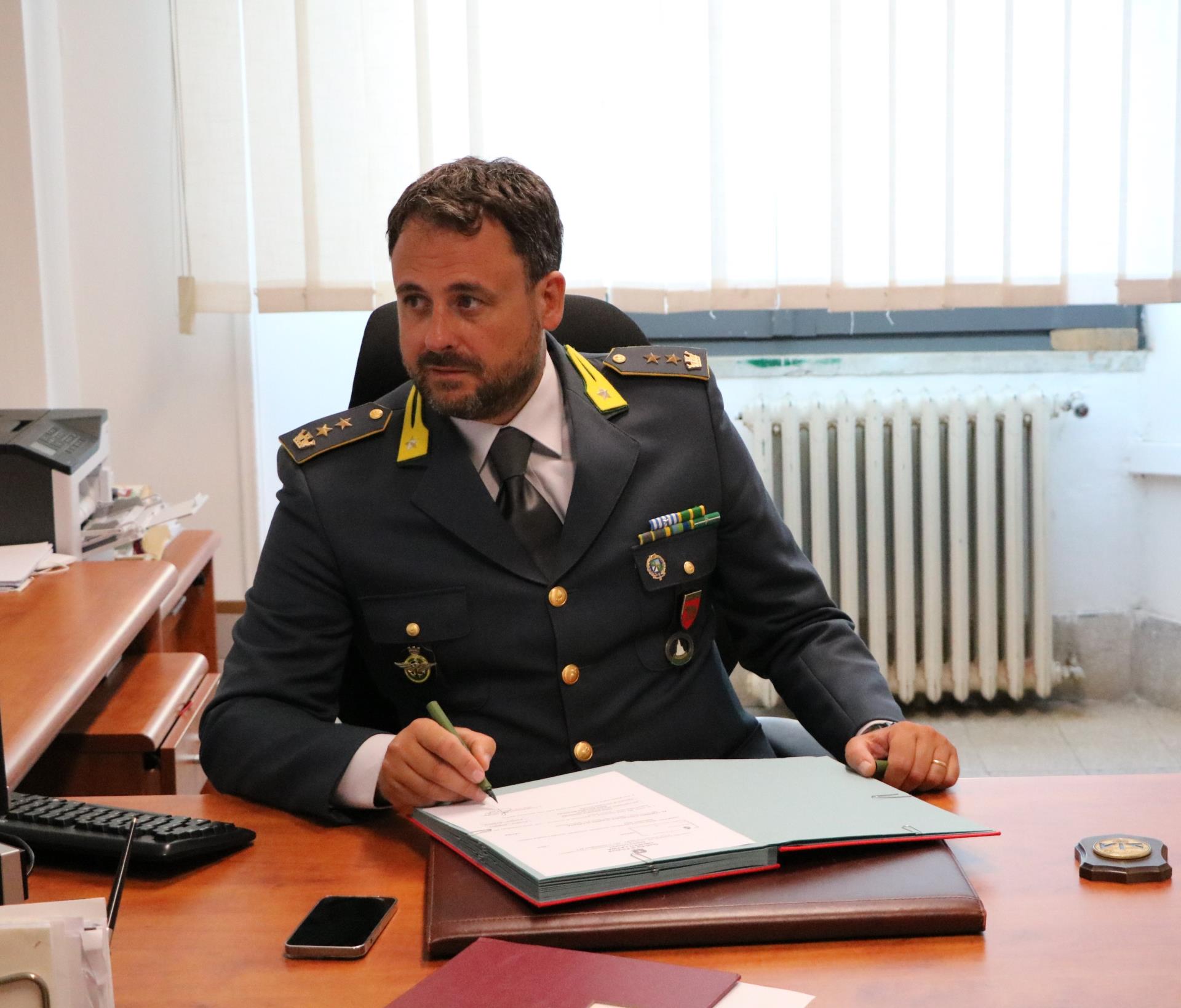 il Tenente Colonnello Ivano Cerioni