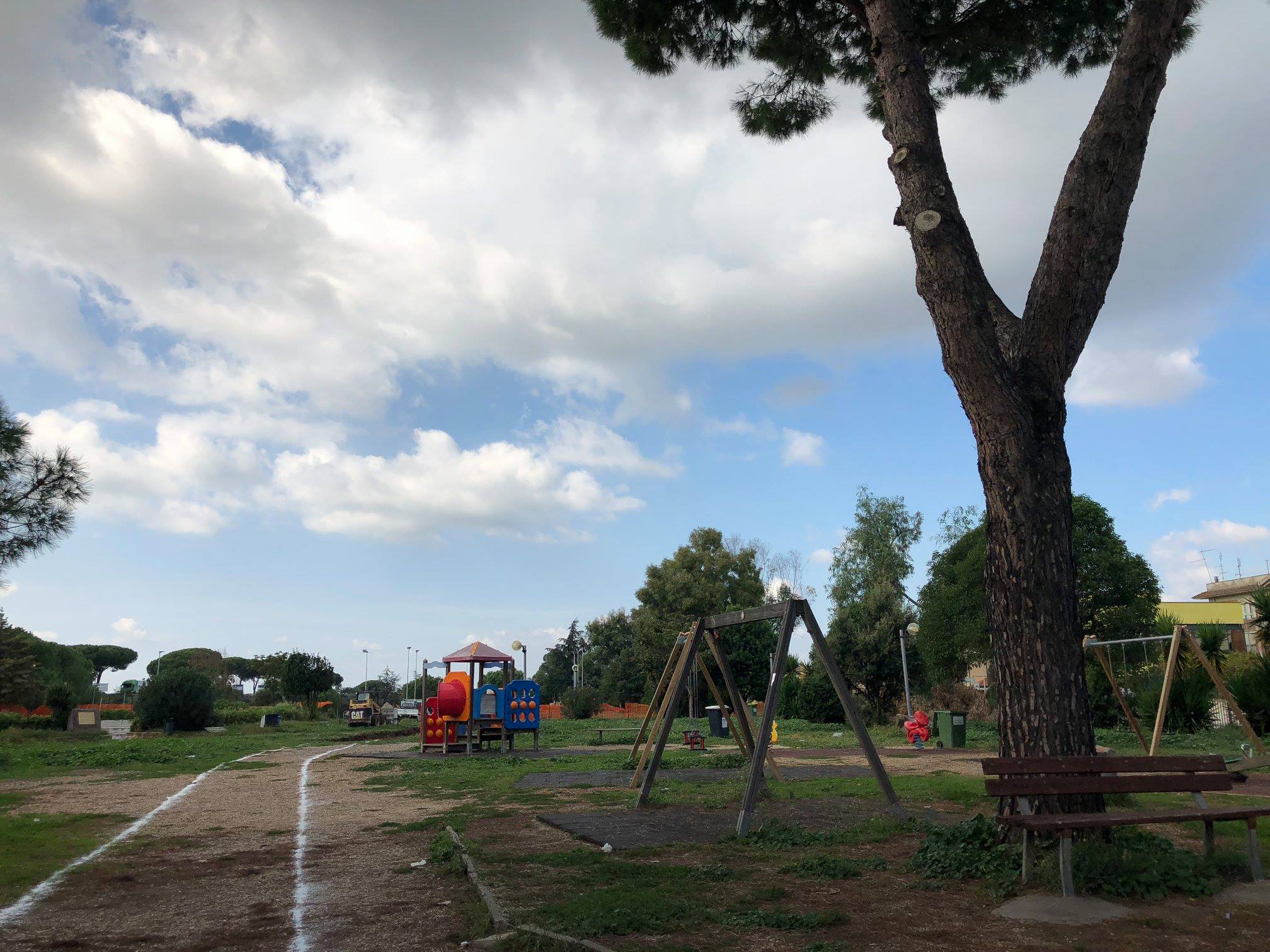 il Parco della Pace, a Marino