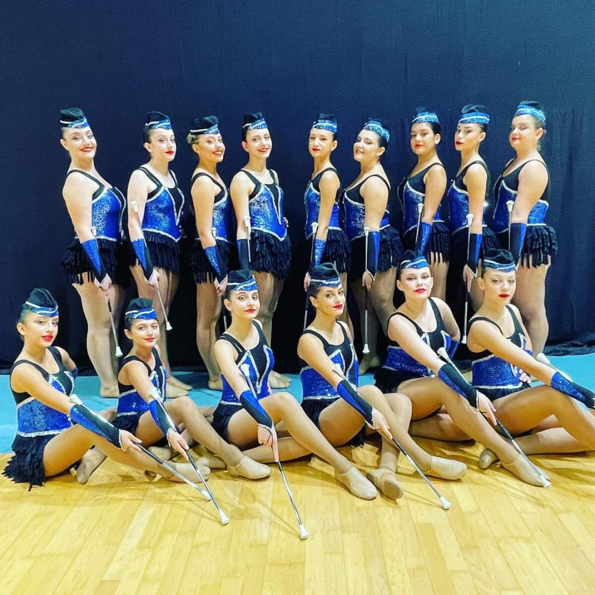 Campionato Europeo di Majorettes: le ragazze del “Pomezia Diamond  Majorettes” si qualificano al terzo posto. - 
