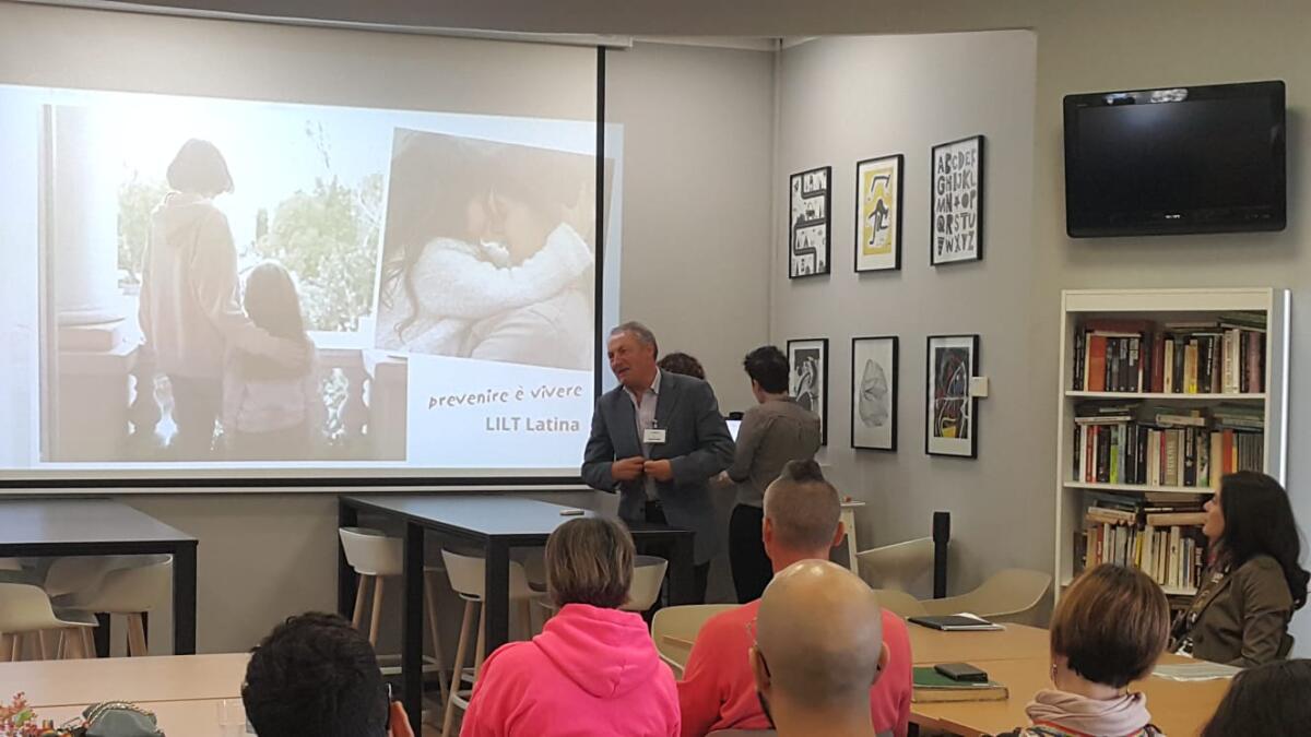 Prevenzione del tumore femminile e maschile: la Lilt Latina incontra i dipendenti dell’azienda Catalent Pharma Solutions di Aprilia. - 