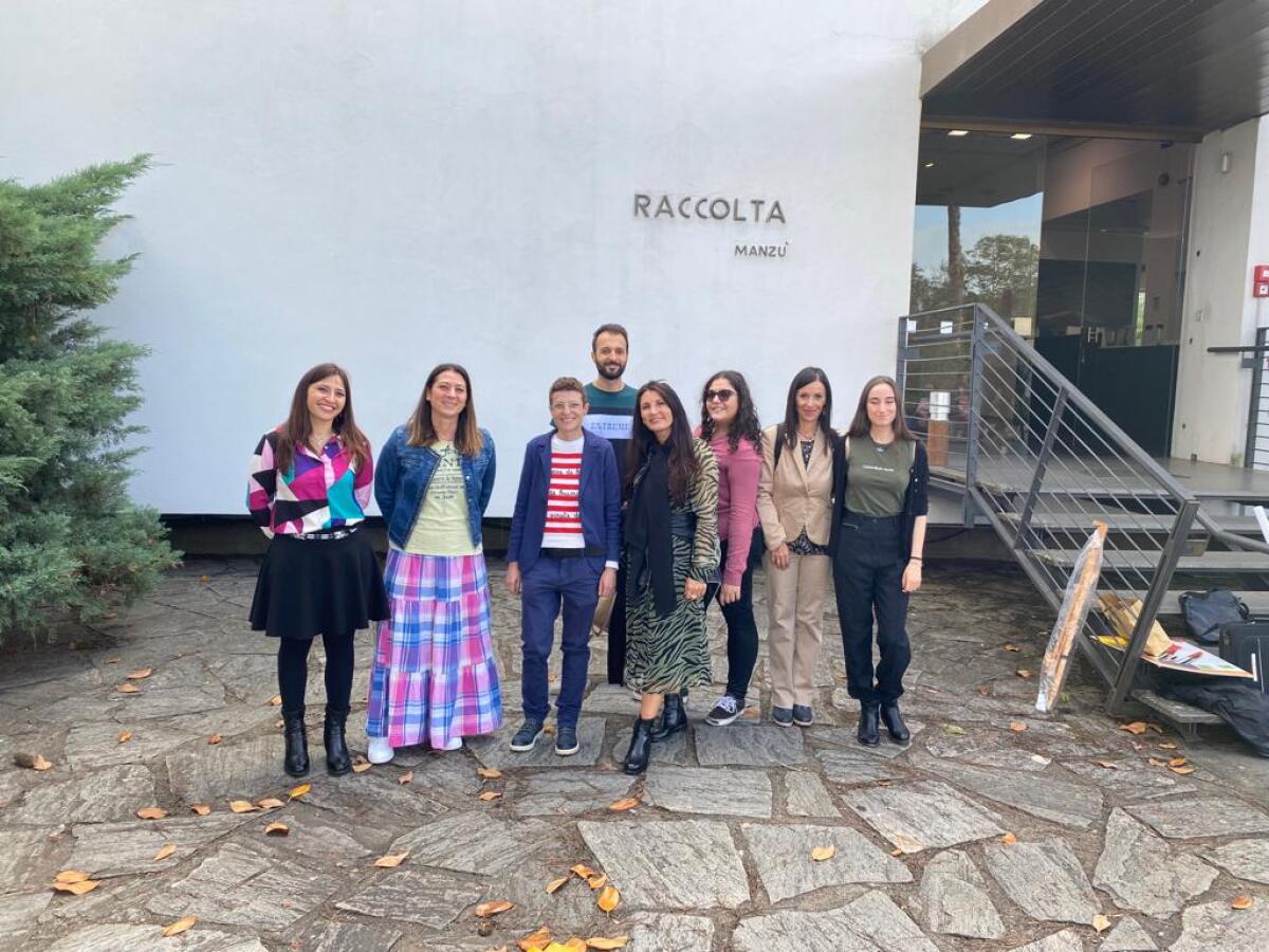 Un gruppo di studenti di Aprilia protagonisti di un laboratorio didattico al Museo Manzù di Ardea. - 