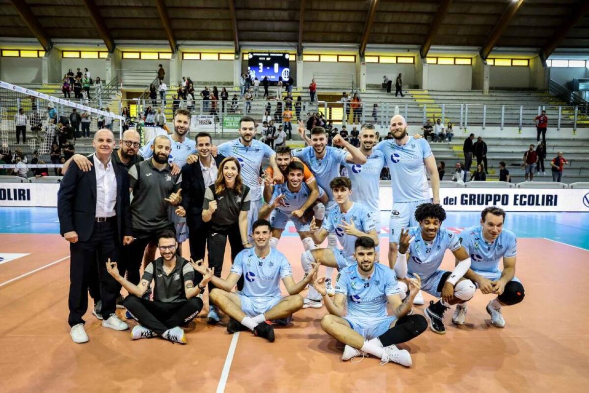 Pallavolo di Superlega: seconda vittoria consecutiva per la Top Volley Cisterna che batte Taranto 3-0. - 
