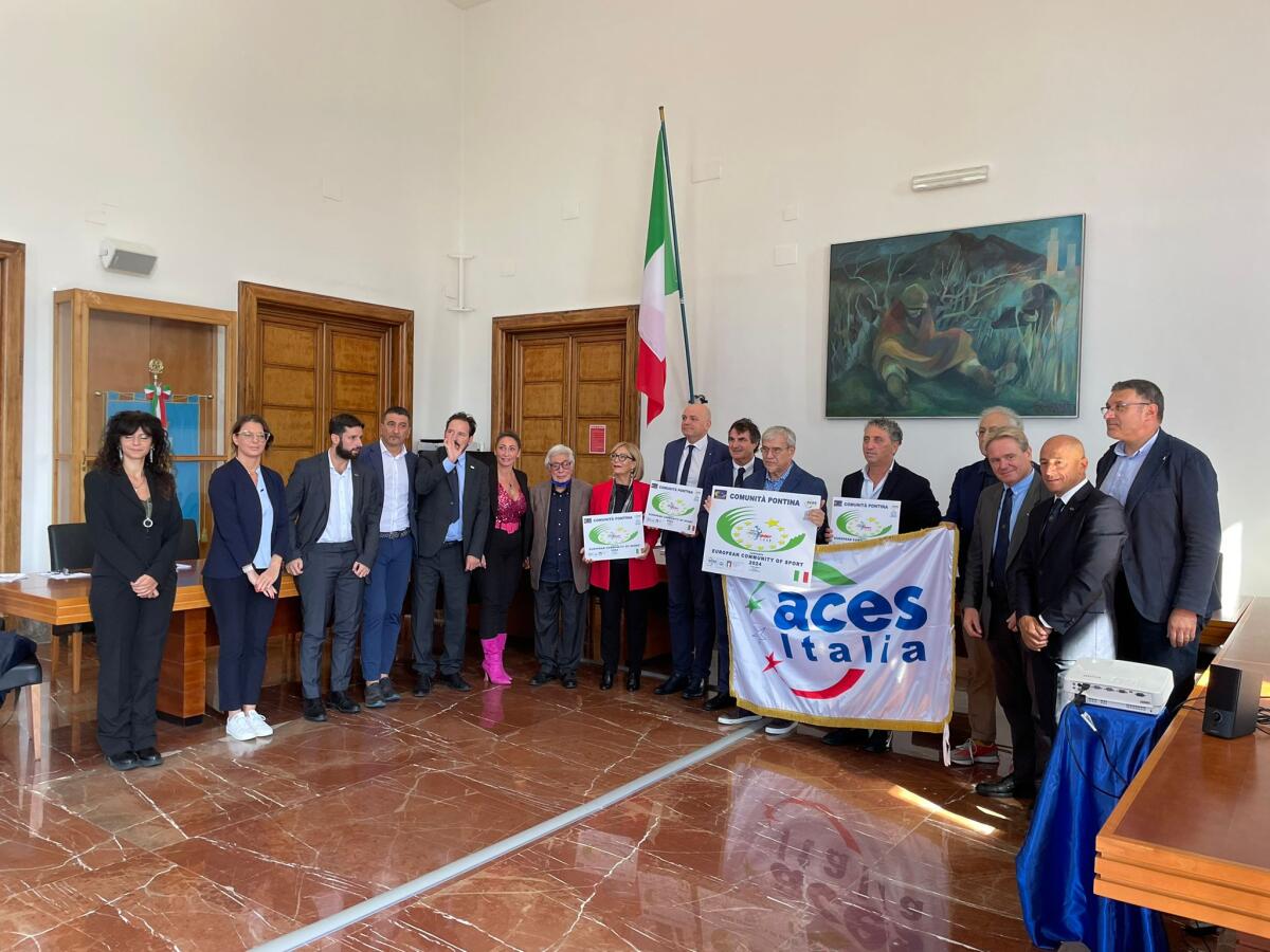 Fondi, Sabaudia, Terracina e Maenza ottengono il titolo di “Comunità Europea dello Sport 2024”. - 