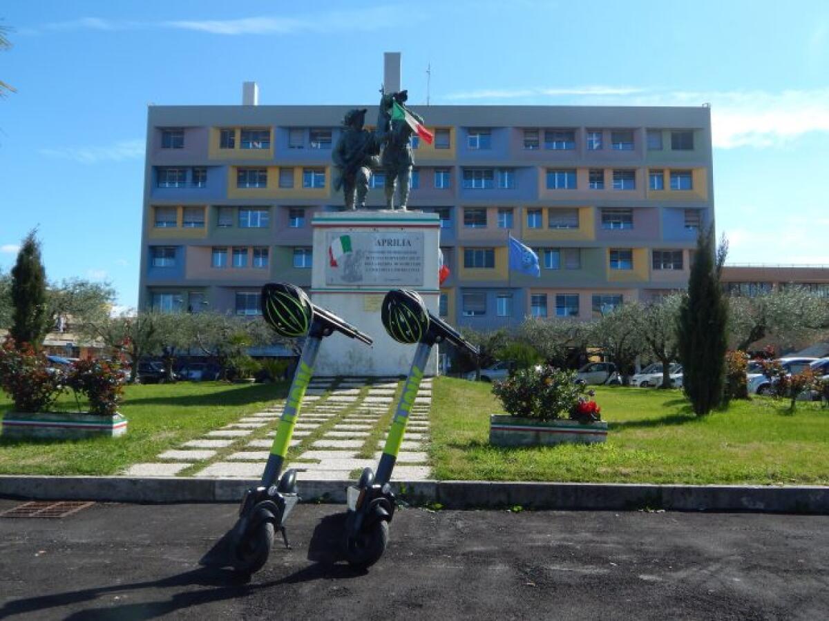 Stop al servizio dei monopattini a noleggio ad Aprilia, Caporaso: "Terminata la sperimentazione, vediamo se è il caso di proseguire" - 