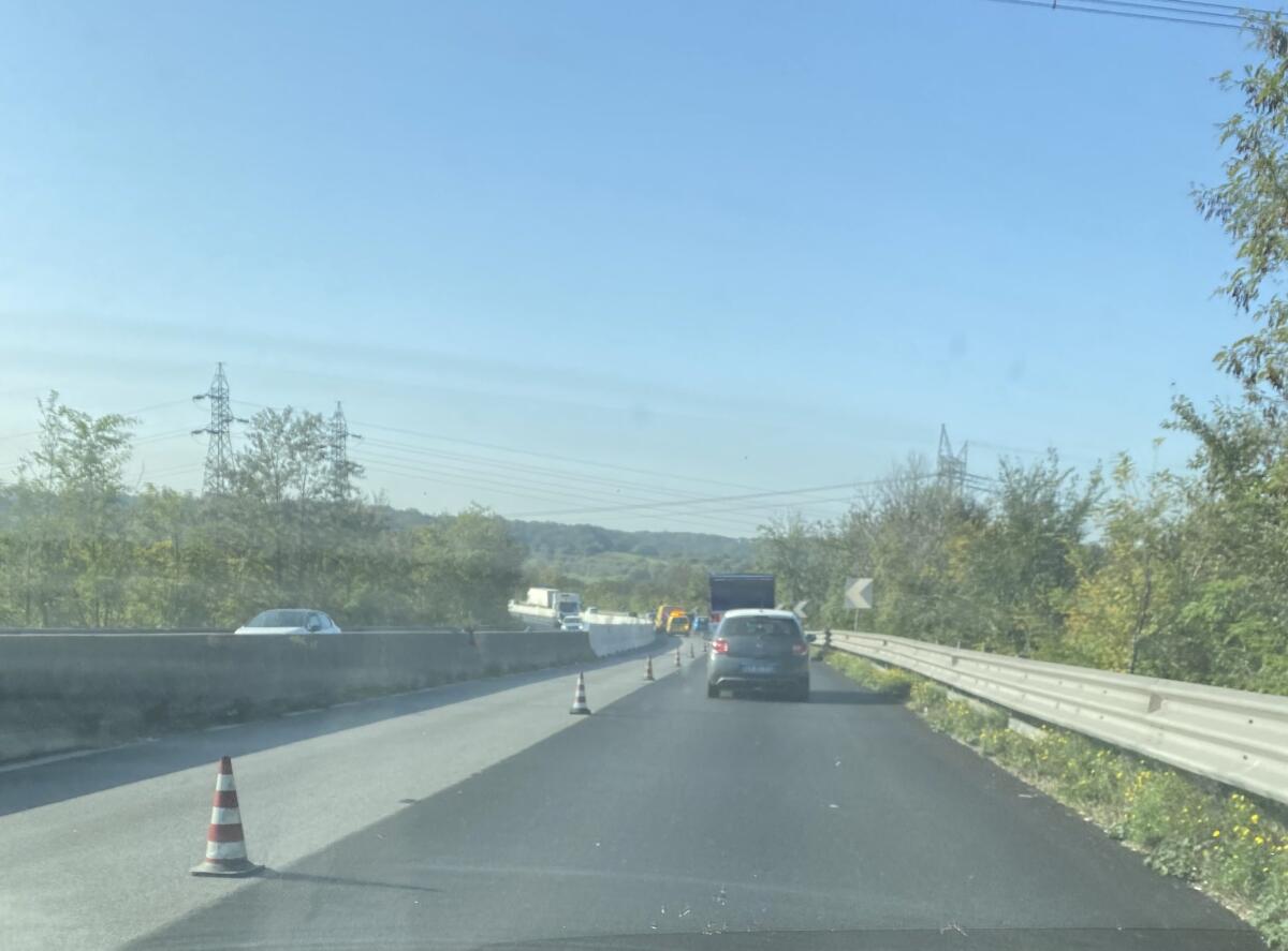 PONTINA - TERMINATI I LAVORI ALLO SPARTITRAFFICO tra Castel Romano e Spinaceto - 