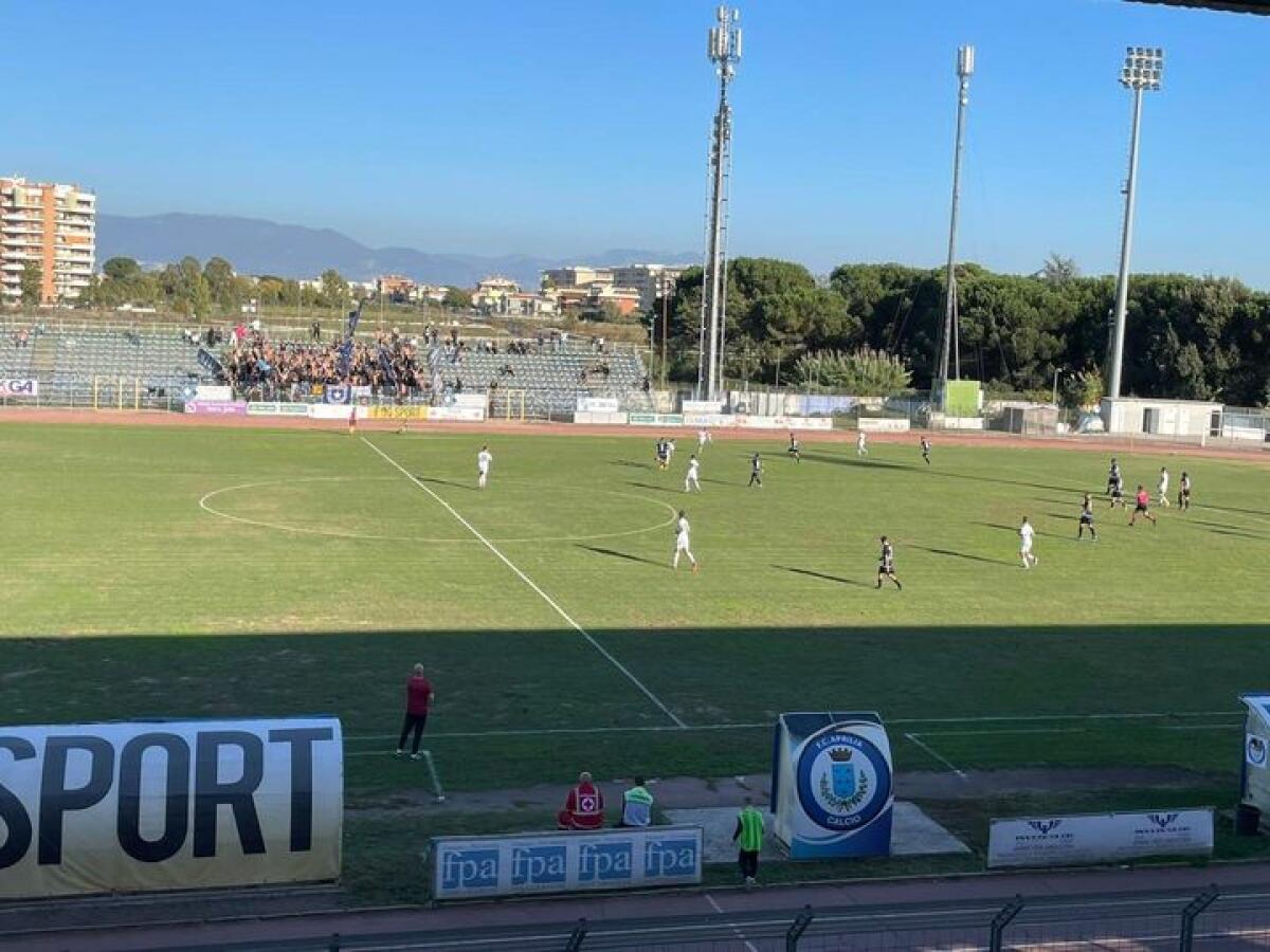 Calcio di serie D, girone G: altra bruciante sconfitta per l’Aprilia: finisce 0-1 l’incontro con la Paganese. - 