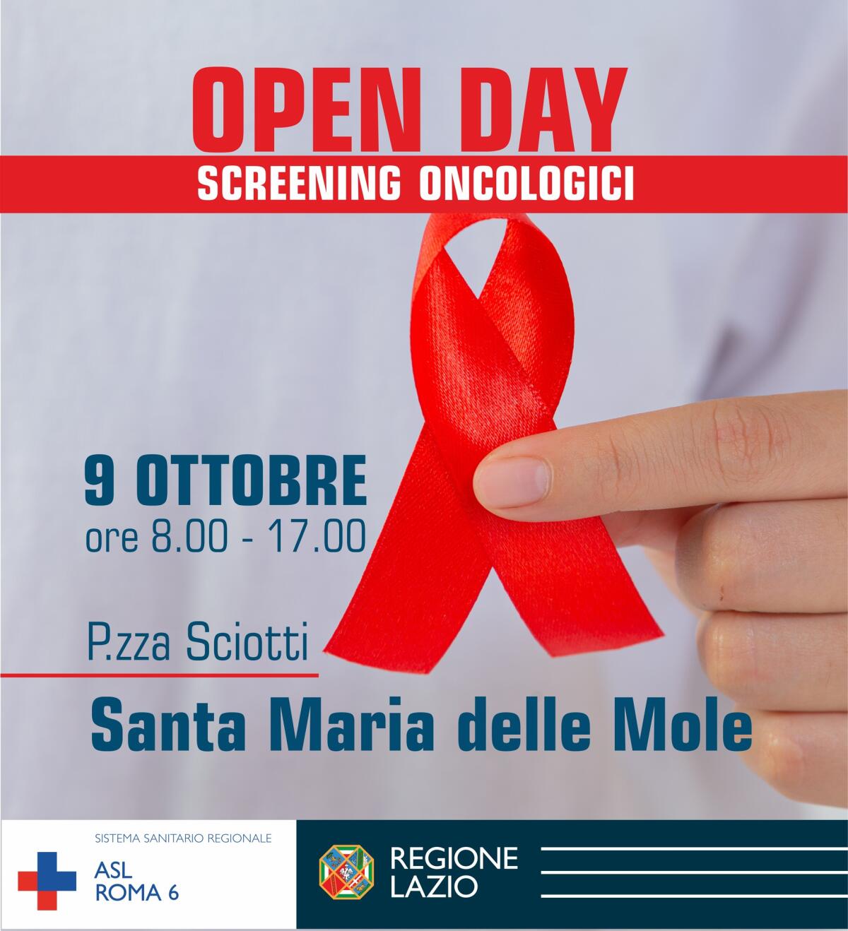 Screening oncologici: il camper della prevenzione della Asl Roma6 questa domenica a Marino, a Santa Maria delle Mole. - 