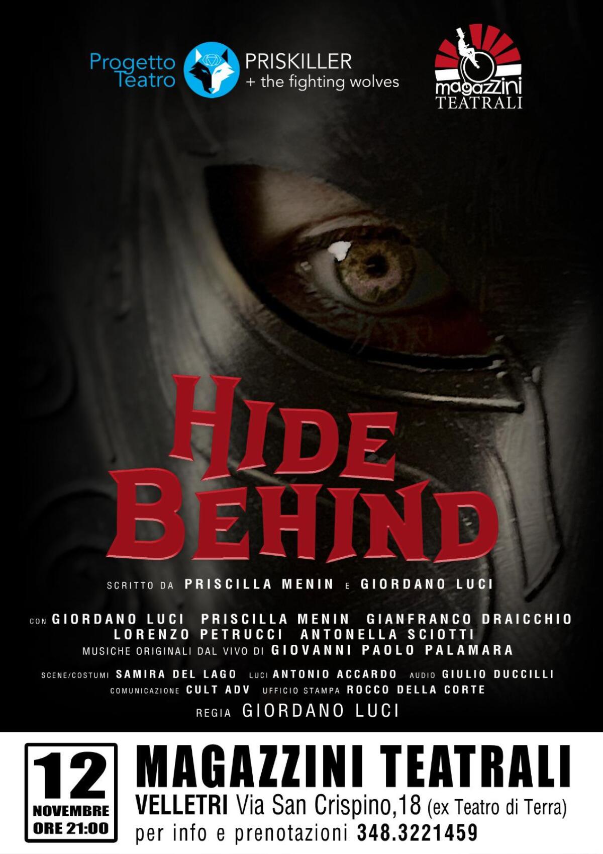 “Hind Behind”: aiMagazzini Teatrali di Velletri uno spettacolo distopico ispirato a Montale - 
