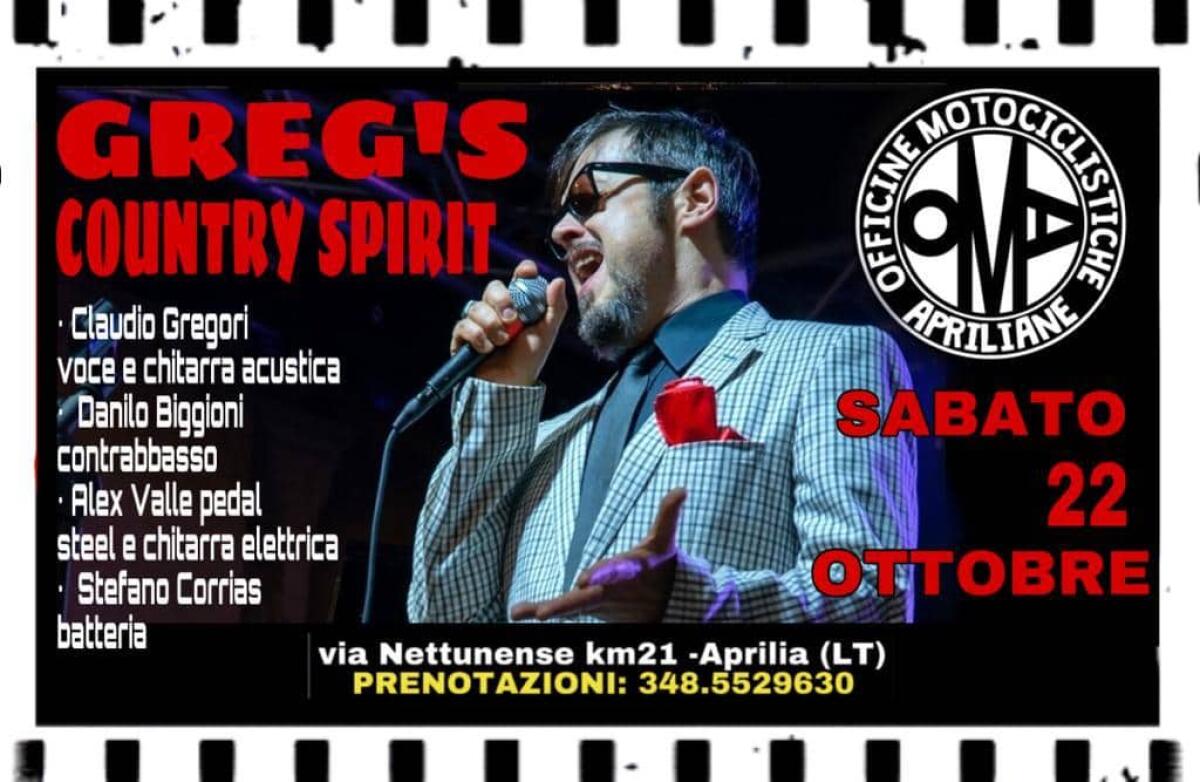 Grandi serate di musica live alle “Officine Motociclistiche Apriliane”: il 22 Ottobre torna Greg! Il 19 Novembre Tony Esposito ed il 7 Dicembre Leon Hendrix, fratello di Jimi! - 