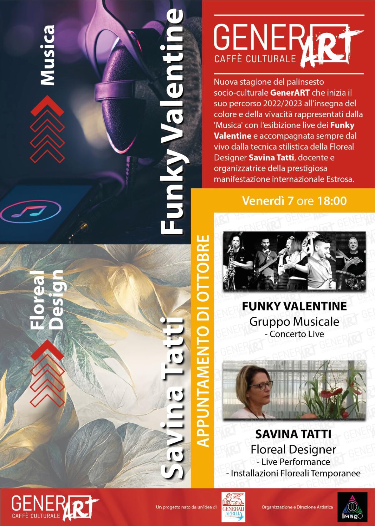 All’Agenzia Generali di Aprilia un nuovo evento “GenerArt” con musica funk e le tecniche della Floreal Designer Savina Tatti. - 