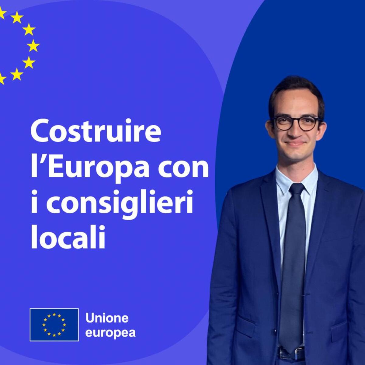 Il Comune di Aprilia aderisce al progetto “Costruire l’Europa con i consiglieri locali”. A rappresentarlo il consigliere Davide Zingaretti. - 