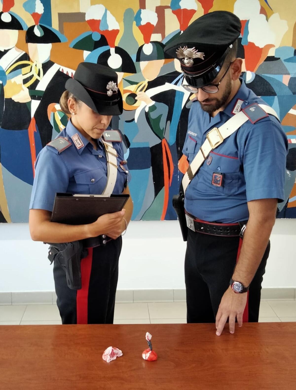 43enne di Nettuno, sorpreso con 25 grammi di cocaina, arrestato dai Carabinieri della Sezione Operativa di Aprilia. - 