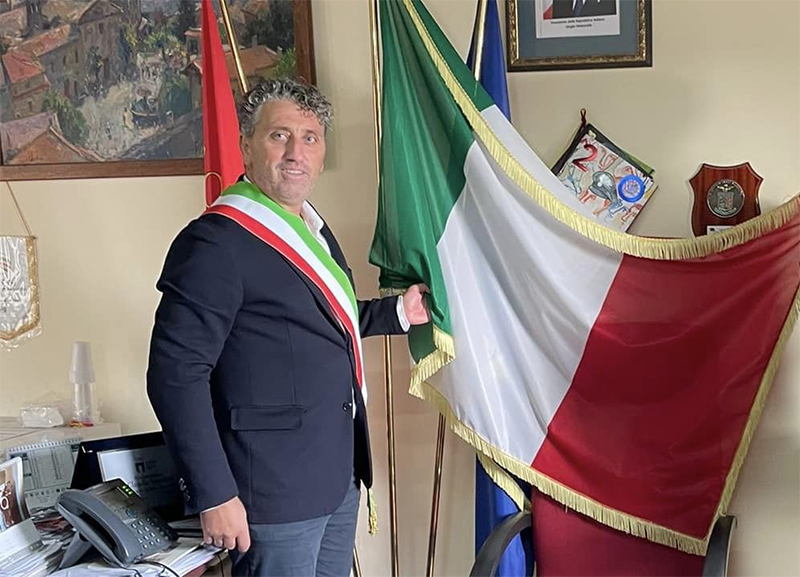 il Sindaco di Maenza, Claudio Sperduti