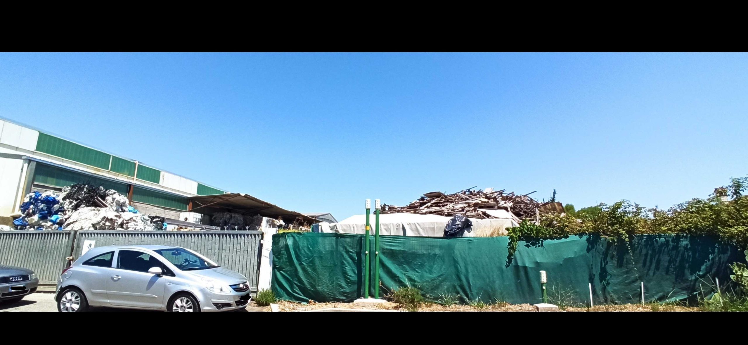 il sito della Ecoimballaggi da bonificare nella zona industriale ad Aprilia