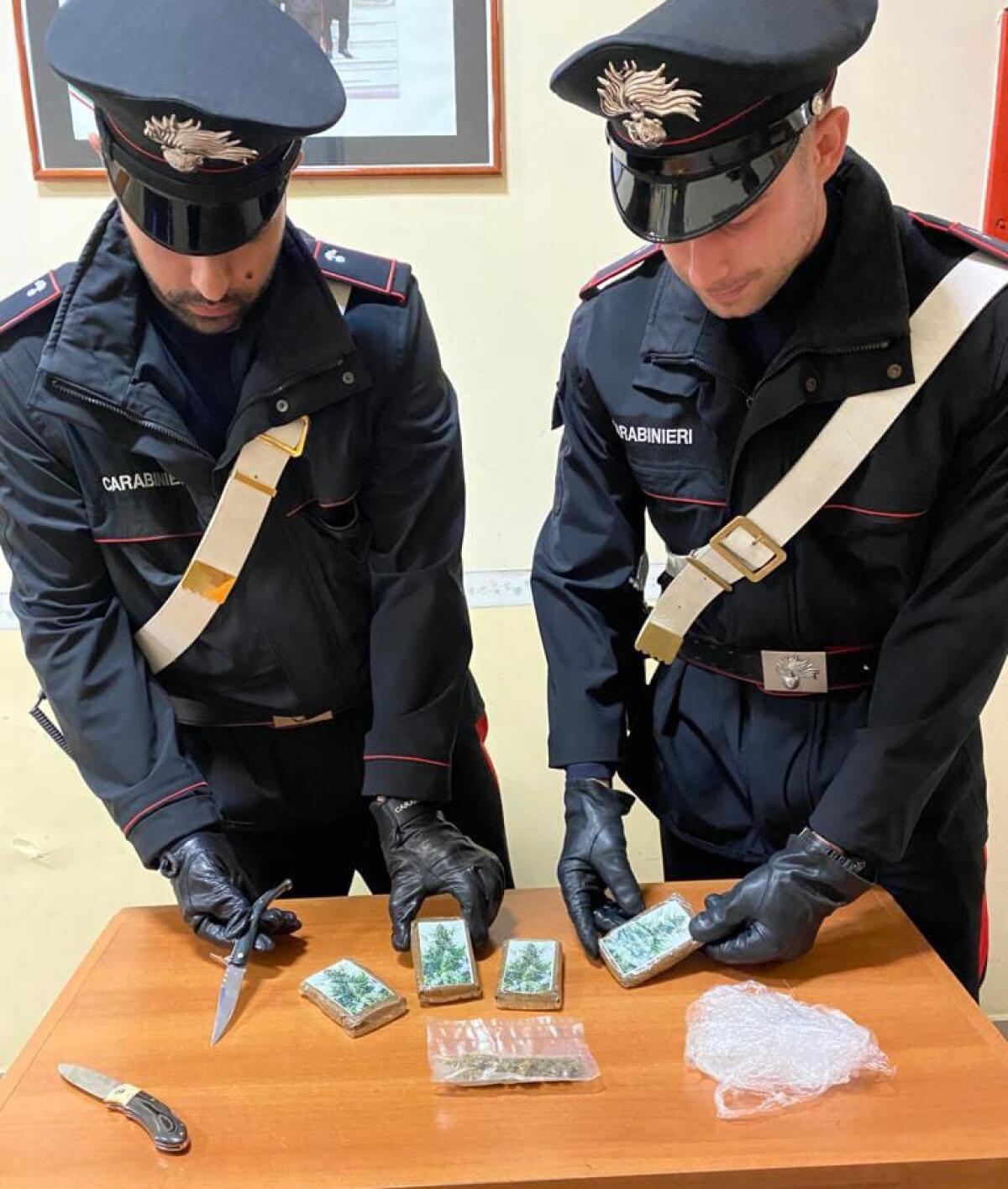 Pomezia - Aveva con sé quasi mezzo chilo di hashish, i Carabinieri di Tor de Cenci arrestano un 28enne - 