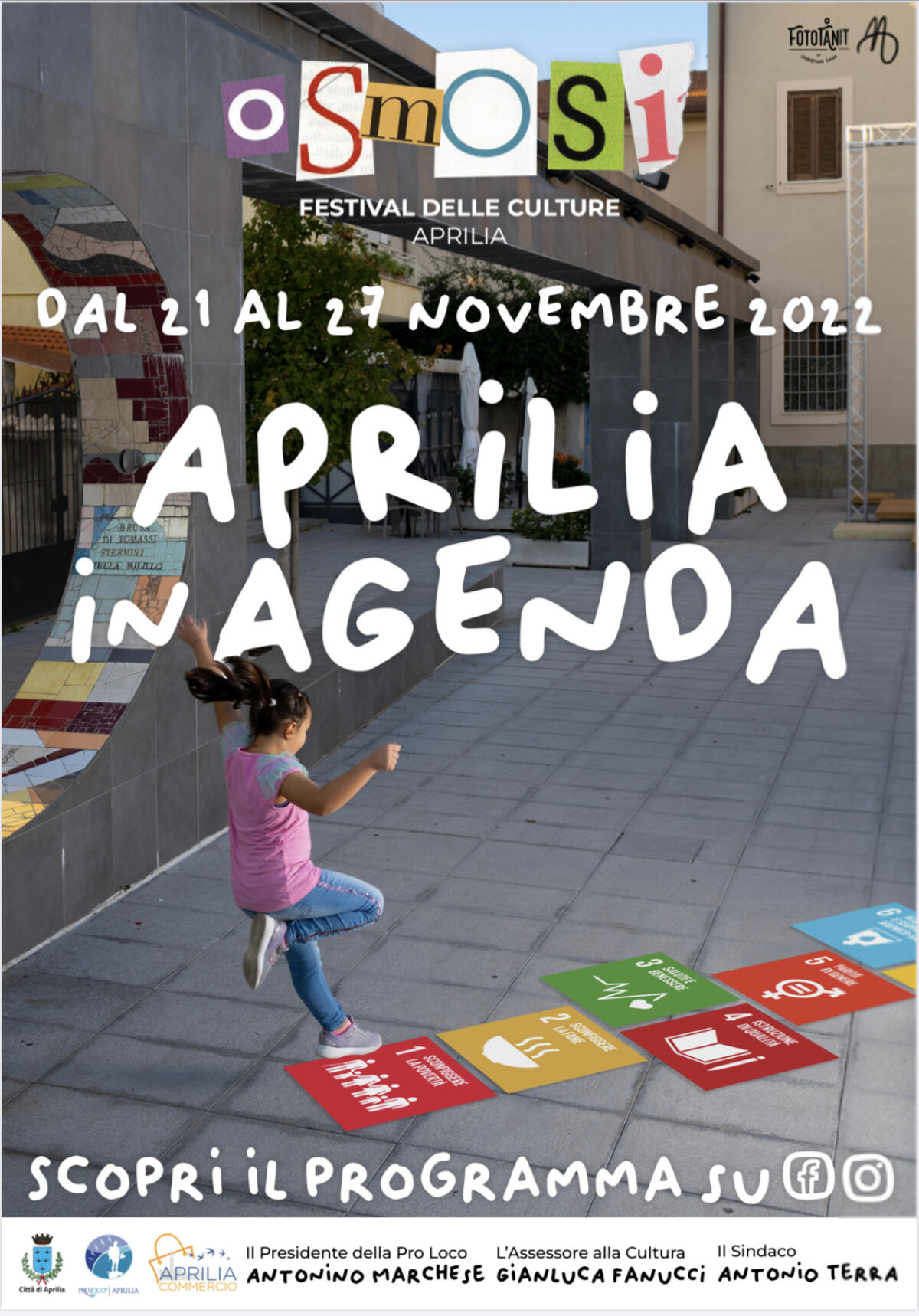 Dal 21 al 27 Novembre ad Aprilia la settima edizione di “Osmosi”. Il festival delle culture quest’anno sarà dedicato allo sviluppo sostenibile. - 