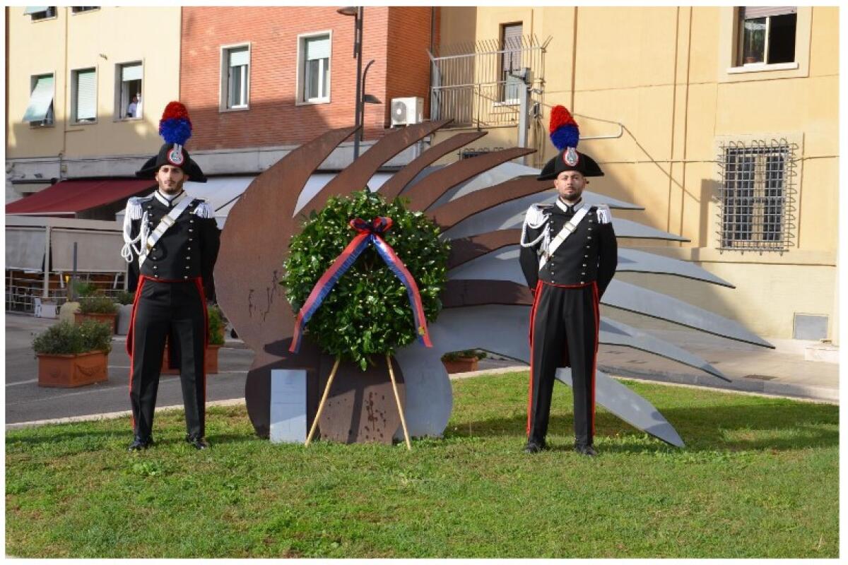 In ricordo dei Caduti di Nassirya, la commemorazione questa mattina al Comando Provinciale dei Carabinieri di Latina - 