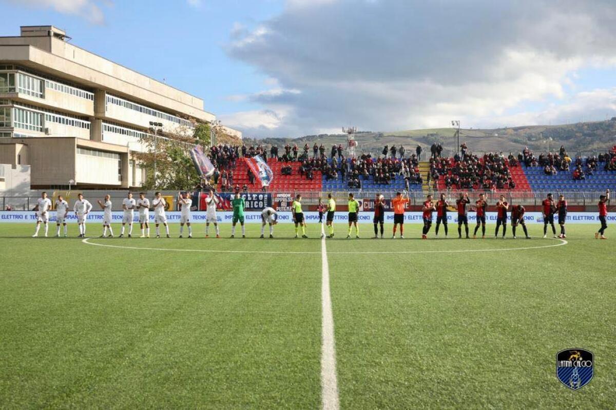 Calcio di serie C, girone C: il Latina esce sconfitto dallo stadio Viviani per 3-0 contro il Potenza. - 