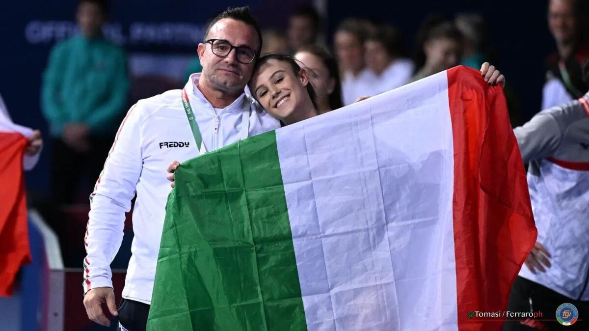 Silvia Coluzzi  sul podio più alto del mondo a Sofia - 