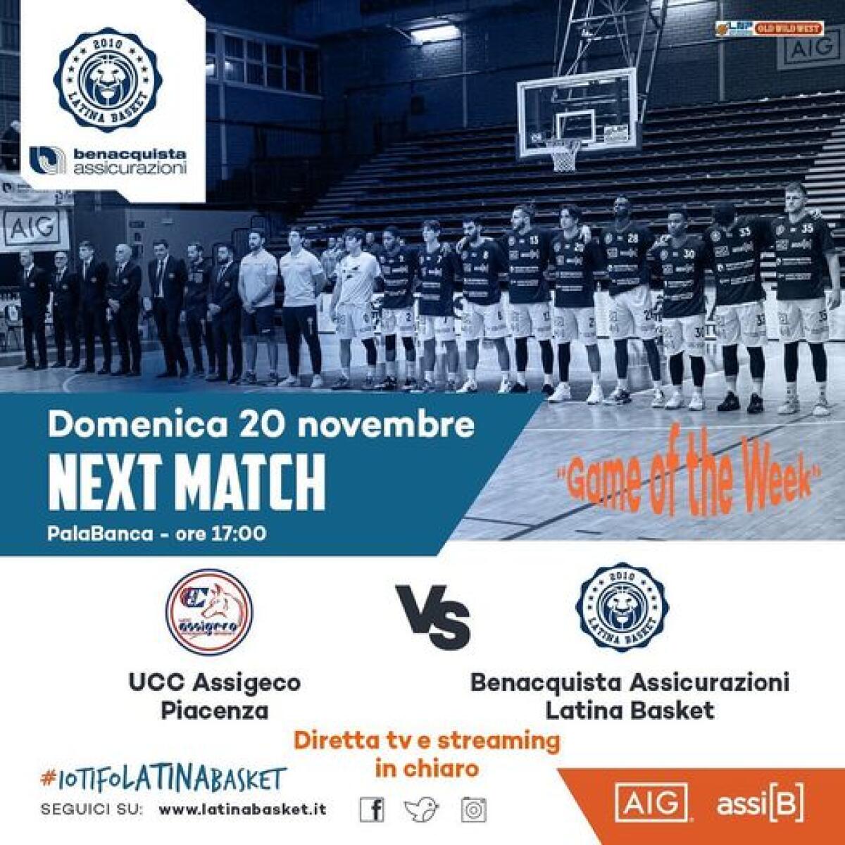 Basket SERIE A2 - Trasferta nerazzurra per la seconda partita in 4 giorni - 