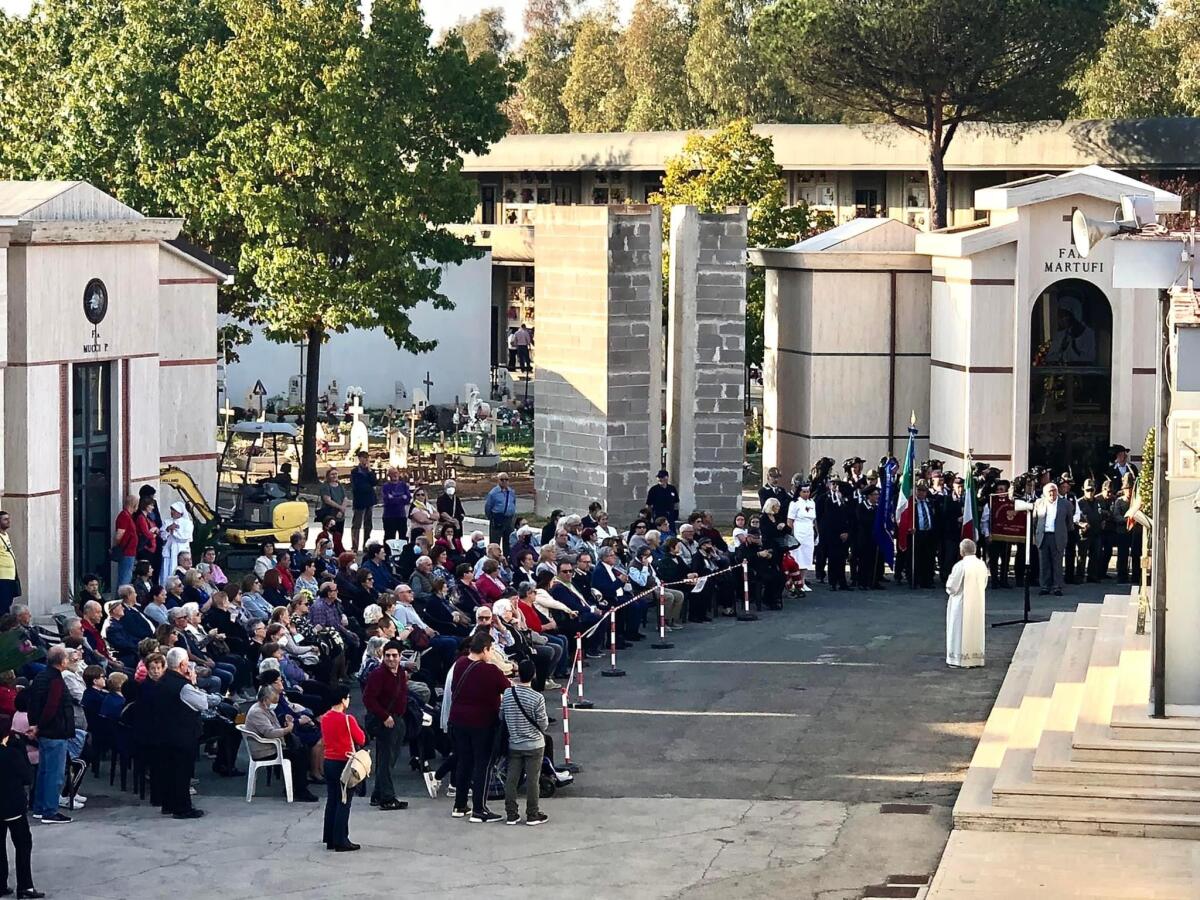 Ognissanti ad Aprilia, le celebrazioni e il corteo al cimitero FOTO - 