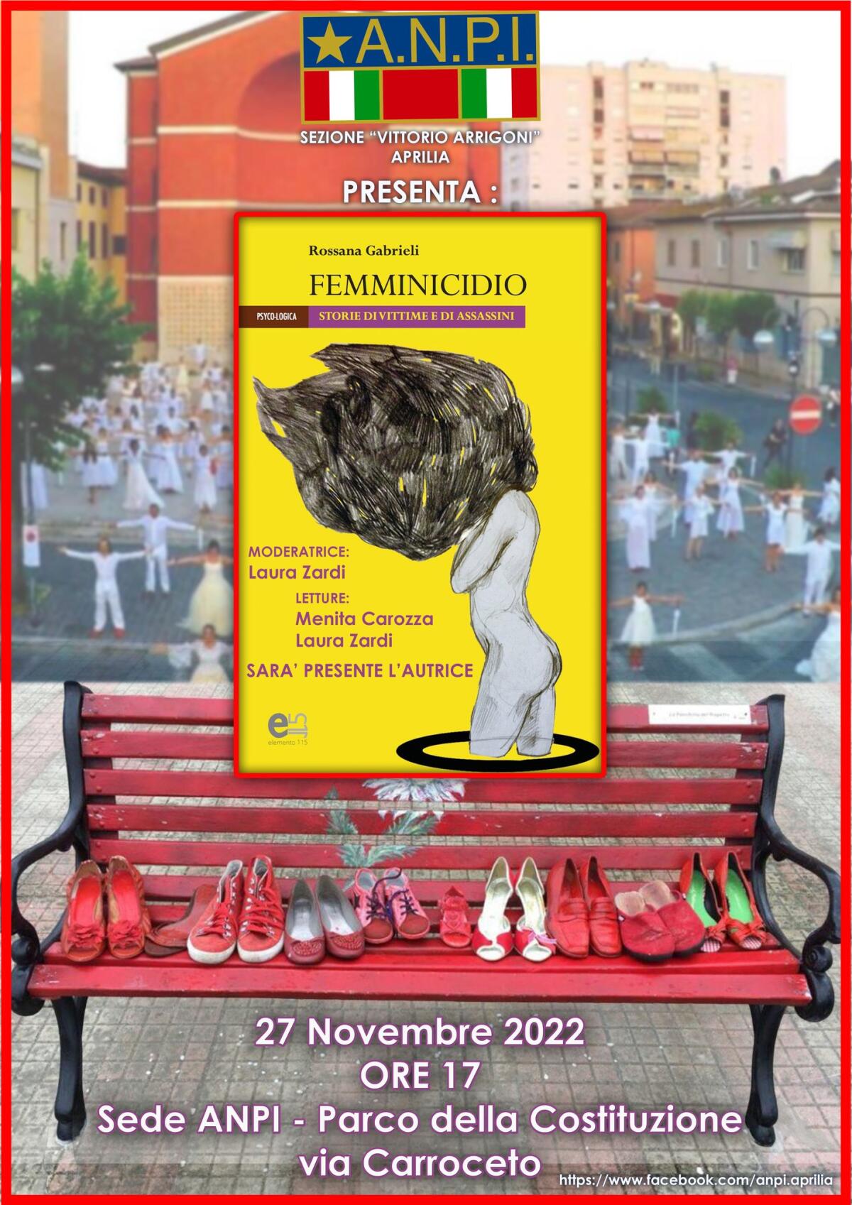 Aprilia - Il femminicidio raccontato da Rossana Gabrieli. Sabato e domenica incontri con l'autrice - 