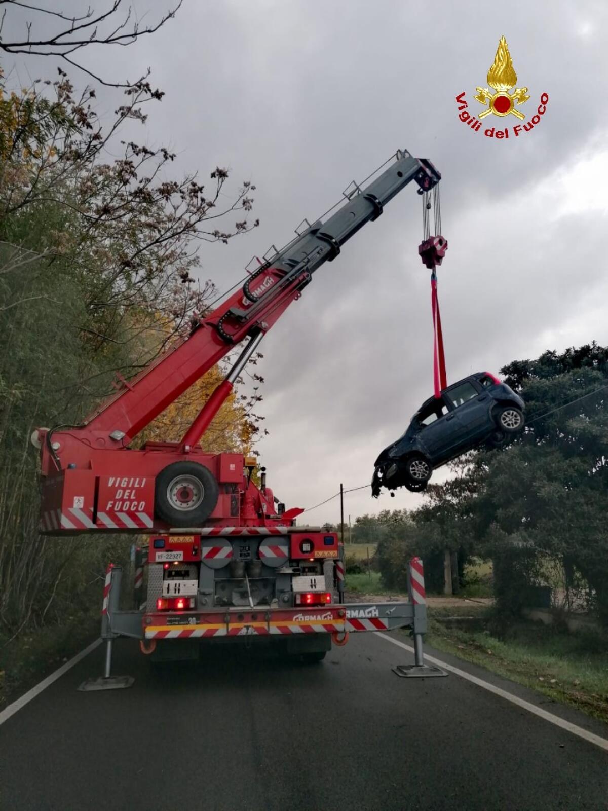 Incidente mortale in Via Le Pastine, a Sermoneta. La vittima è il 59enne di Cisterna Umberto Porcelli. VIDEO - 