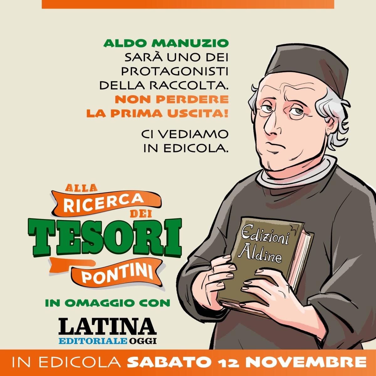 “Alla Ricerca dei Tesori Pontini”: dal 12 Novembre in edicola l’album di figurine per scoprire il territorio. Un progetto di Latina Oggi ed Esseci Cooperativa. - 