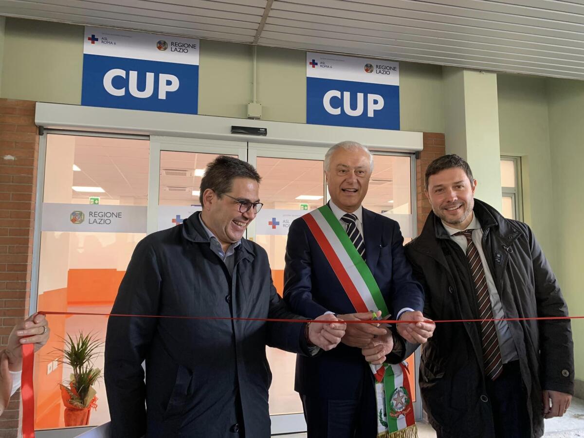 L’assessore regionale D’Amato inaugura il nuovo Cup all’ospedale San Giuseppe di Marino. - 