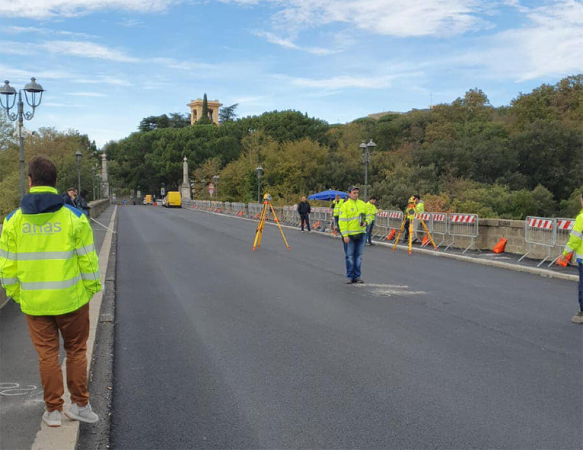 Questo giovedì riapre al traffico il ponte monumentale di Ariccia. Alla cerimonia il Ministro delle Infrastrutture e dei Trasporti, Matteo Salvini. - 