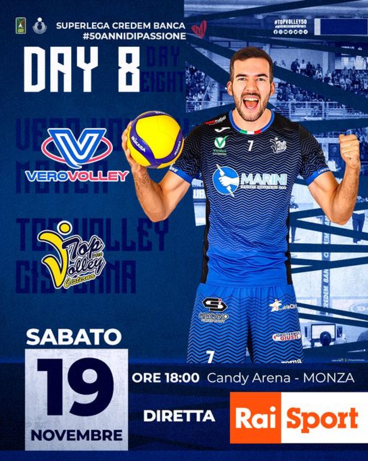 Anticipo in trasferta per la Top Volley, attesa a Monza - 